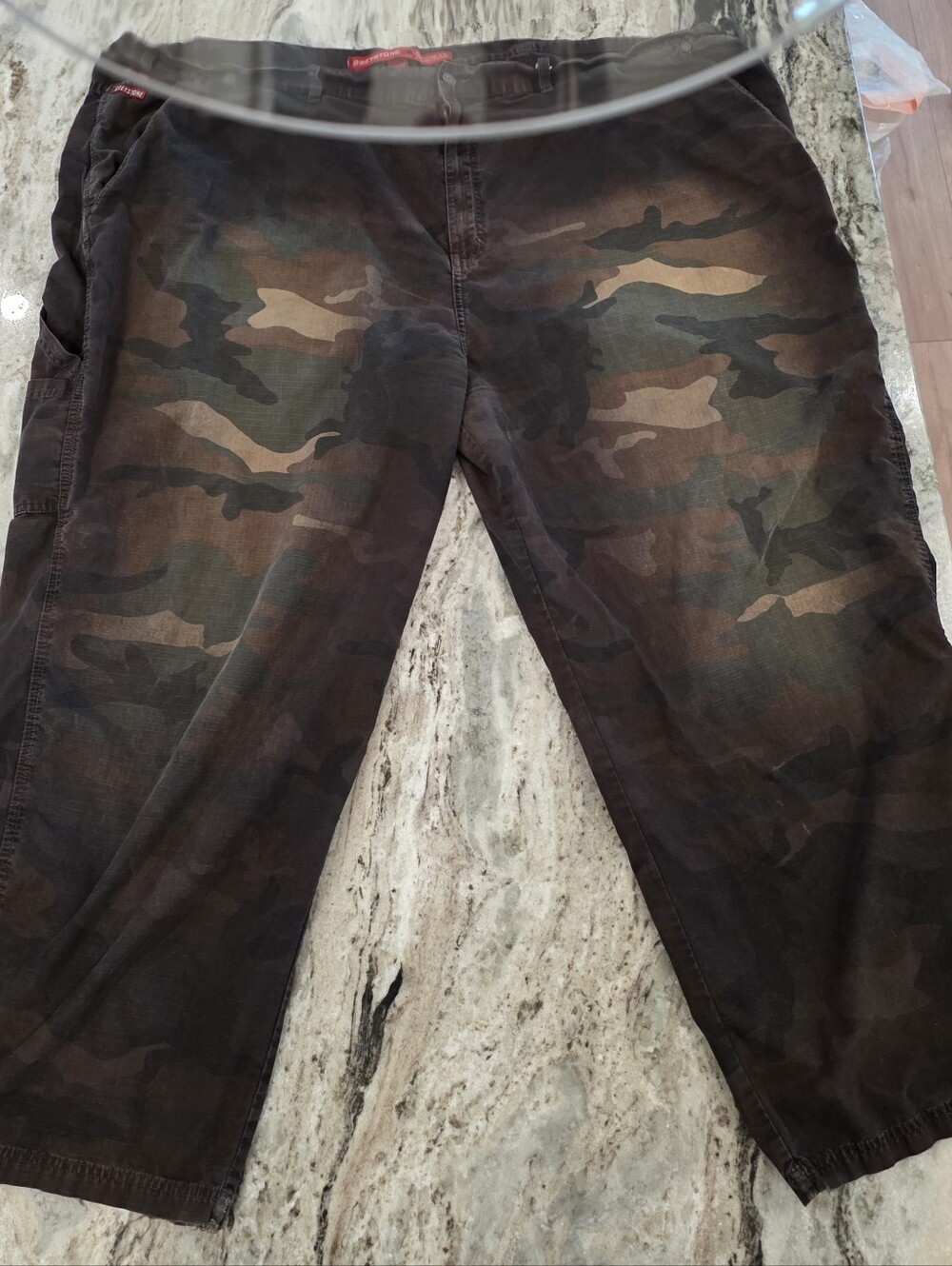 Greystone Clothing Co Mens Camo Carpenter Pants 58x32 Camouflage Streetwear Y2KB